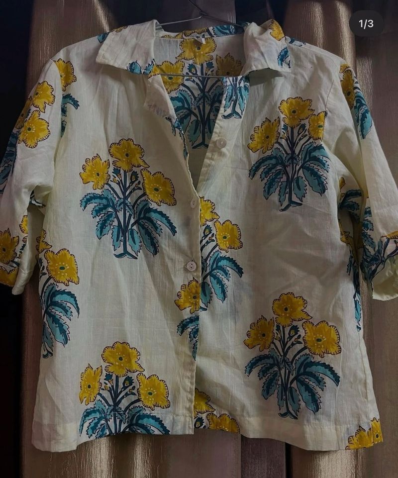 Floral Print Top