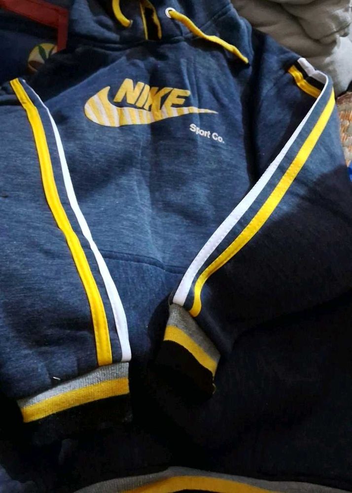Nike Hoodie with Stripes and 4 other jackets