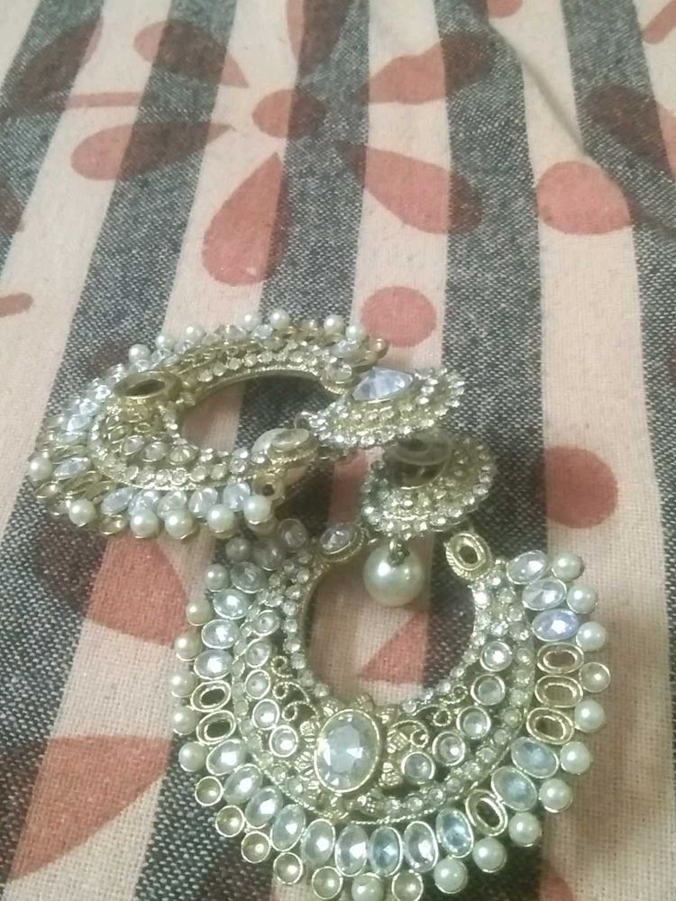 Elegant Pearl Drop Earrings