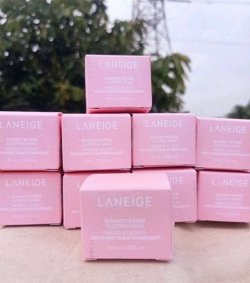 LANEIGE Bouncy&amp;Firm Face Sleeping Mask with Collag