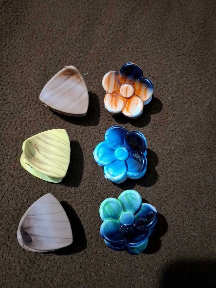 Hair Claw Clips - Set of 6