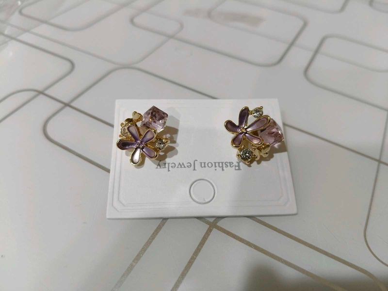 Floral Stud Earrings