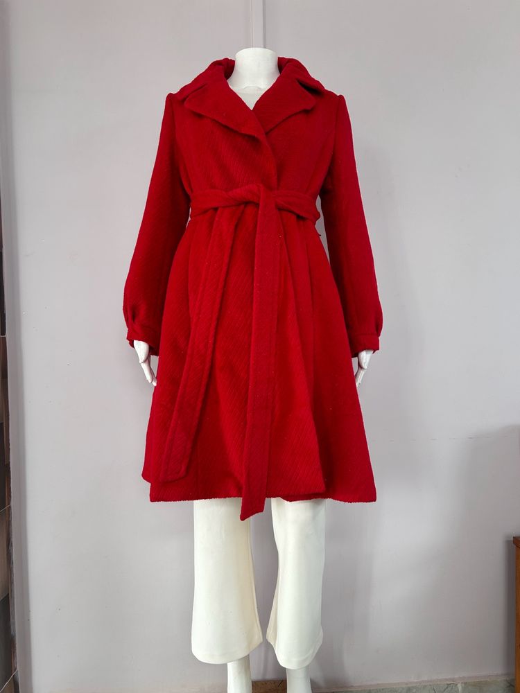Red Dress Overcoat