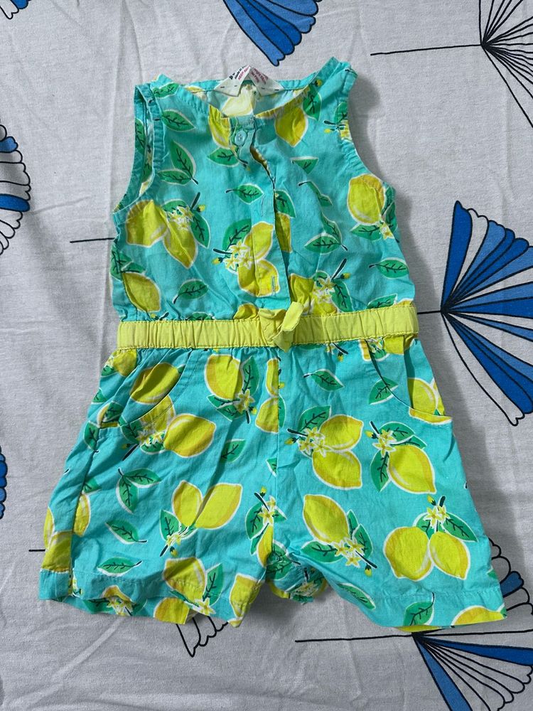 Dungree For 3-6 Months Cotton
