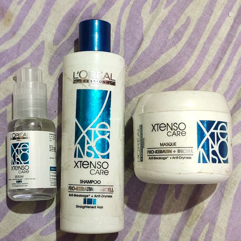 😍LOREAL Professional Shampoo Mask Serum Combo🥰