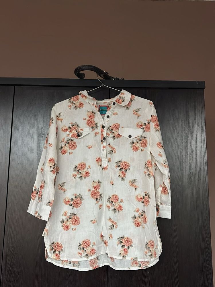 Floral Print Top