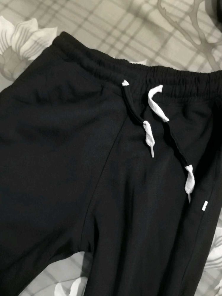 Black Casual Sweatpants