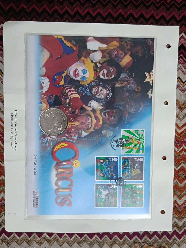 Circus First Day Cover