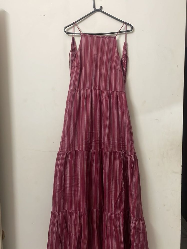 Tie Up Maxi Dress(new)
