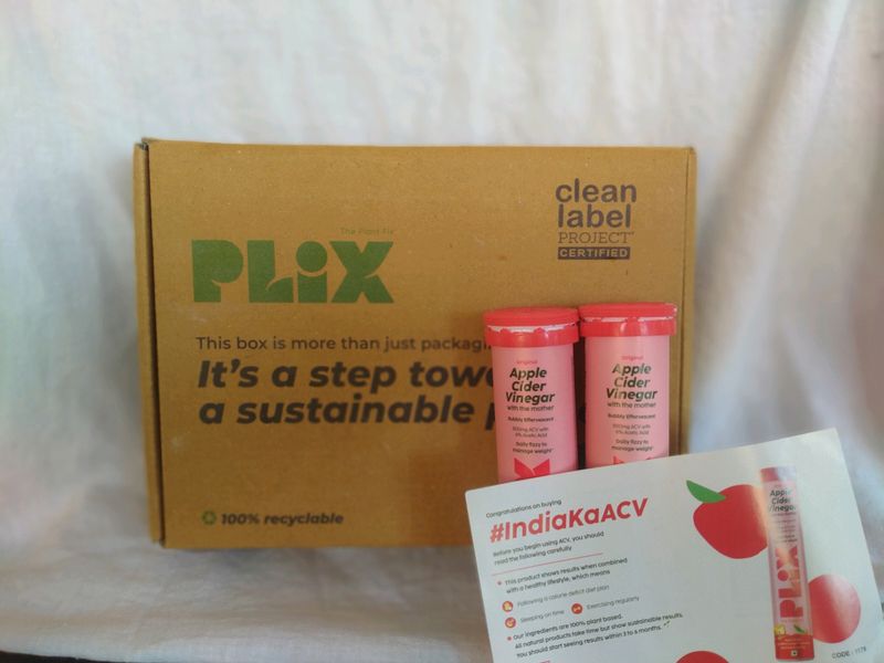 Plix&#39;s Apple Cider Vinegar Tablets