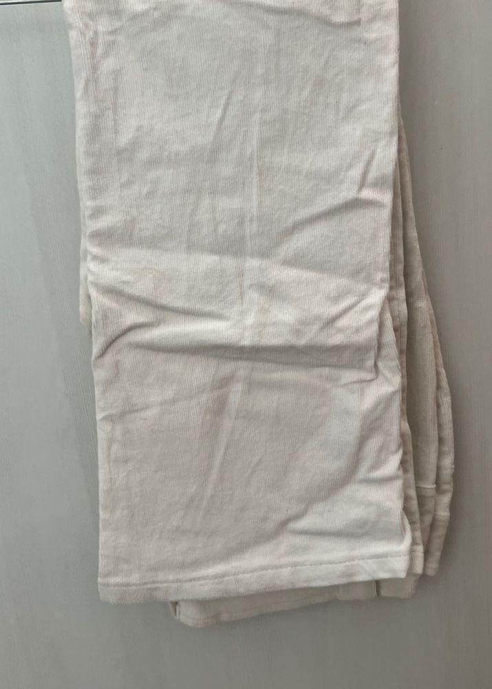 white baggy pants
