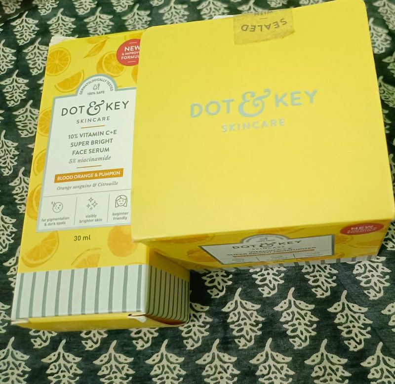 DOT AND KEY VITAMIN C SERUM  MOISTURIZER