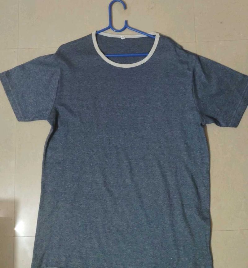 Grey Casual T-Shirt
