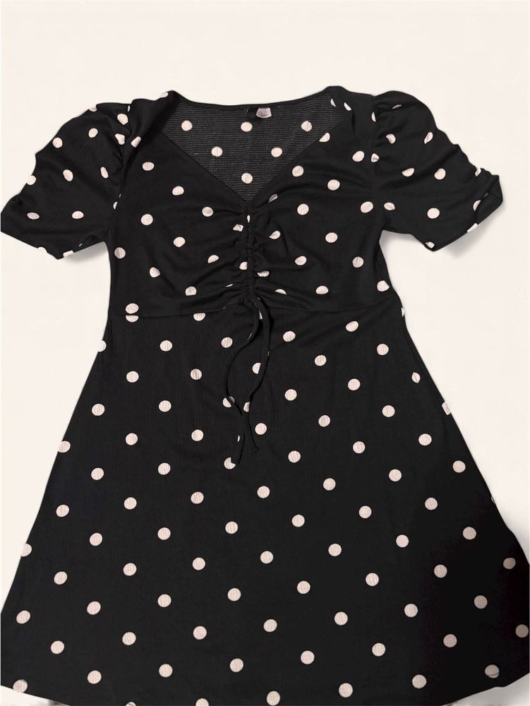 Polka Dot Mini Dress