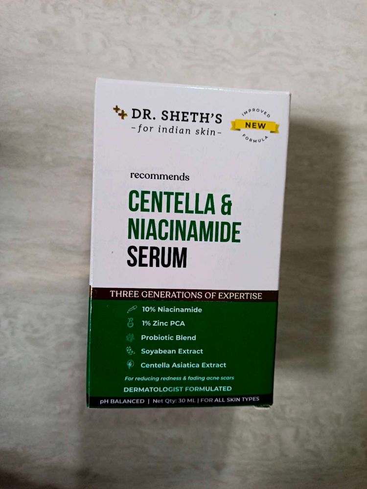 Dr. Sheth&#39;s Centella &amp; Niacinamide Serum