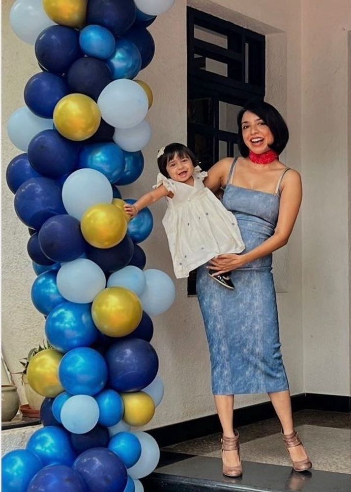 Denim Print Bodycon  Dress