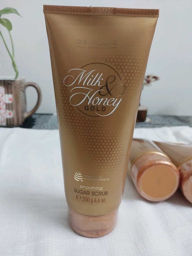 Oriflame Milk &amp; Honey Scrub Combo 2 Pack