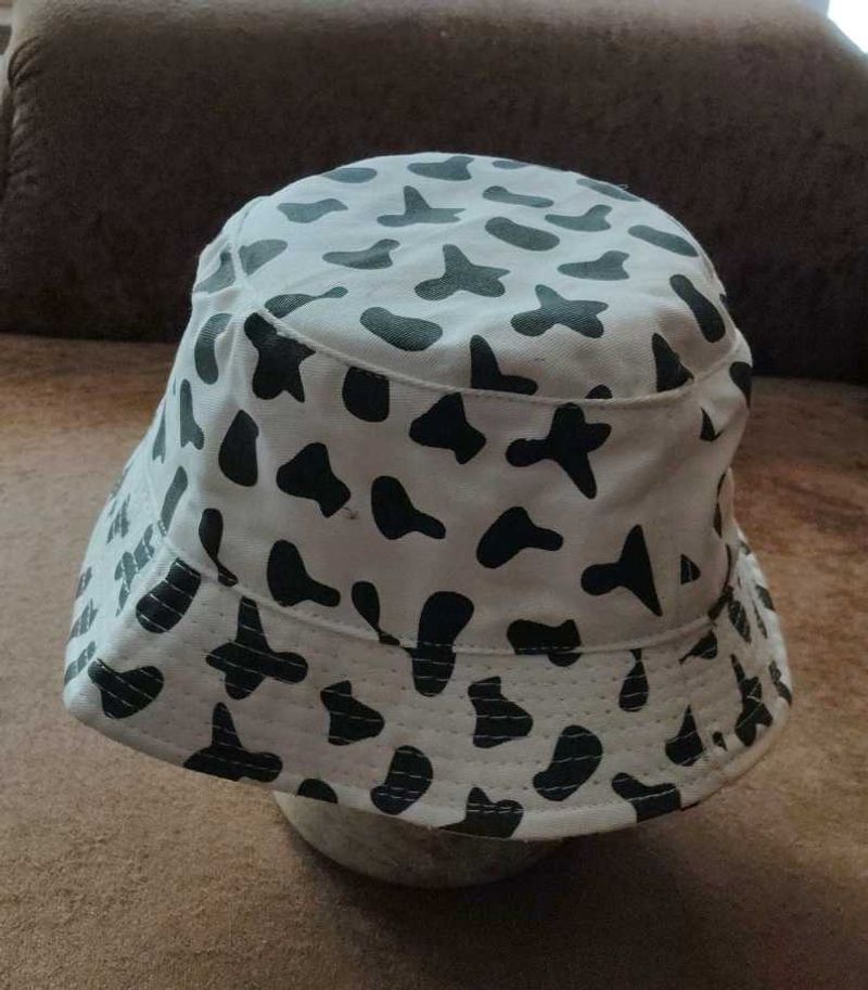 Cow Print Bucket Hat