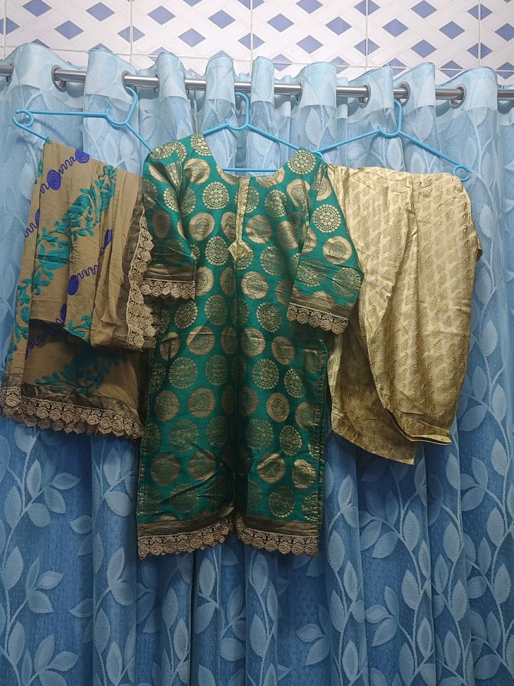 Patiyla Salwar Kurta With Dupatta
