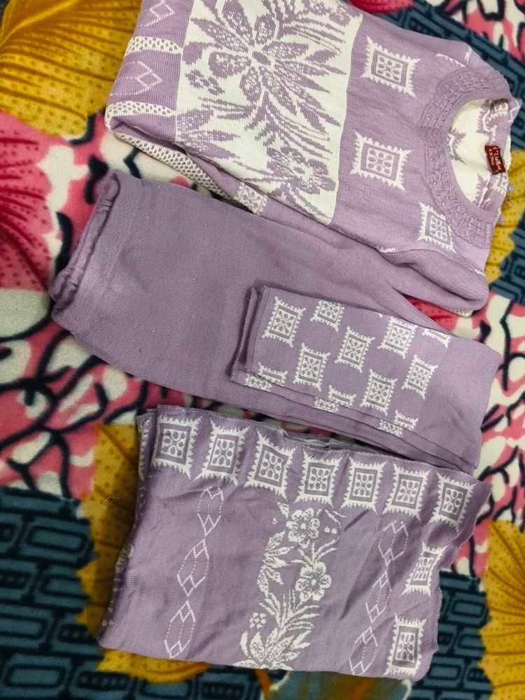 Elegant Lavender Kurta Set