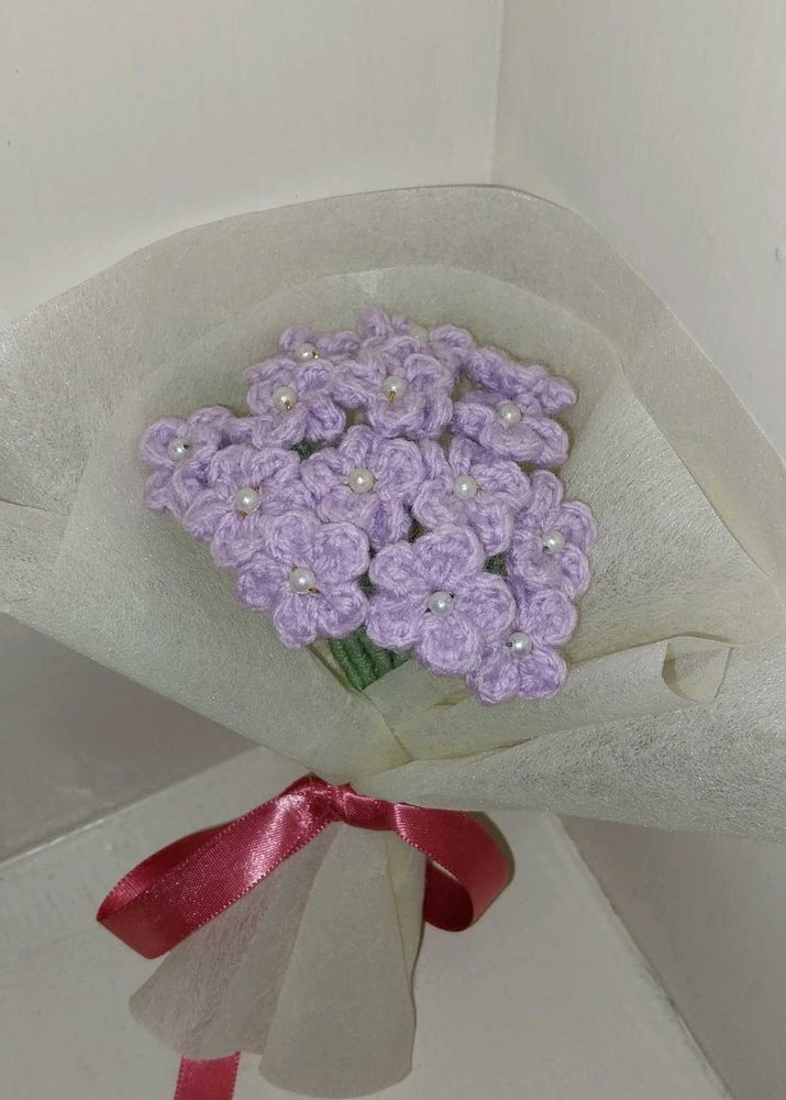 Crochet Babybreathe Bouquet