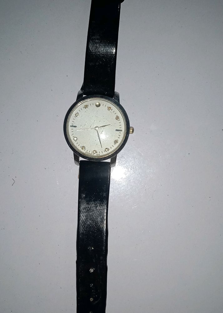 Black Colour Watch