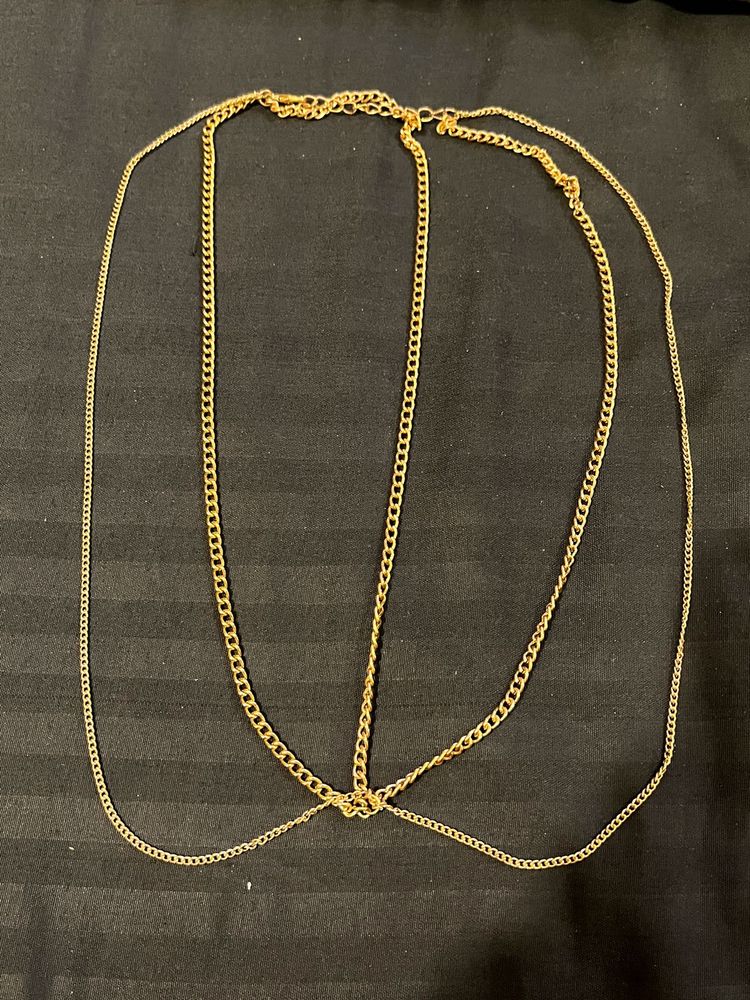 5 Layer Gold HEAD CHAIN