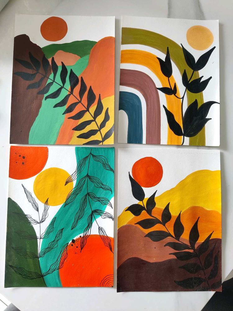 Boho Painting Set