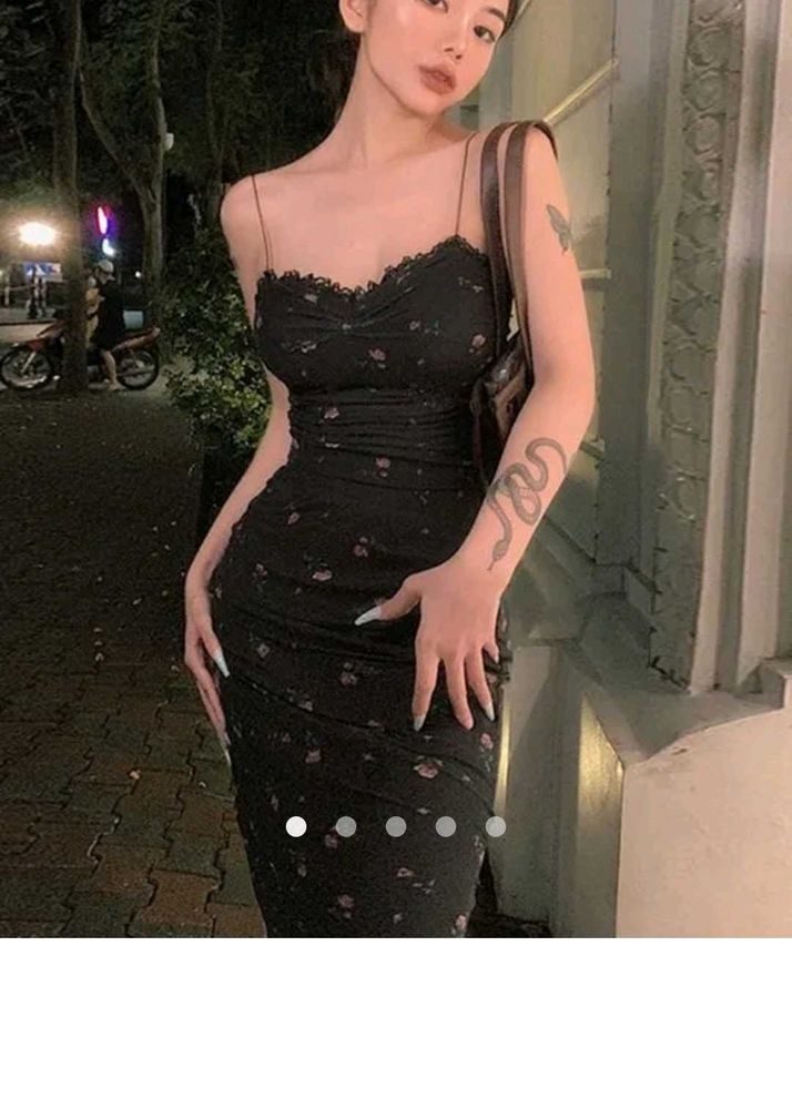 Floral Lace Bodycon Dress