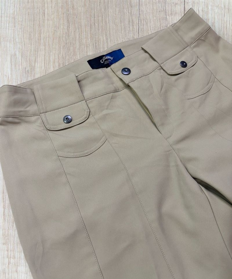 Beige Formal Pants