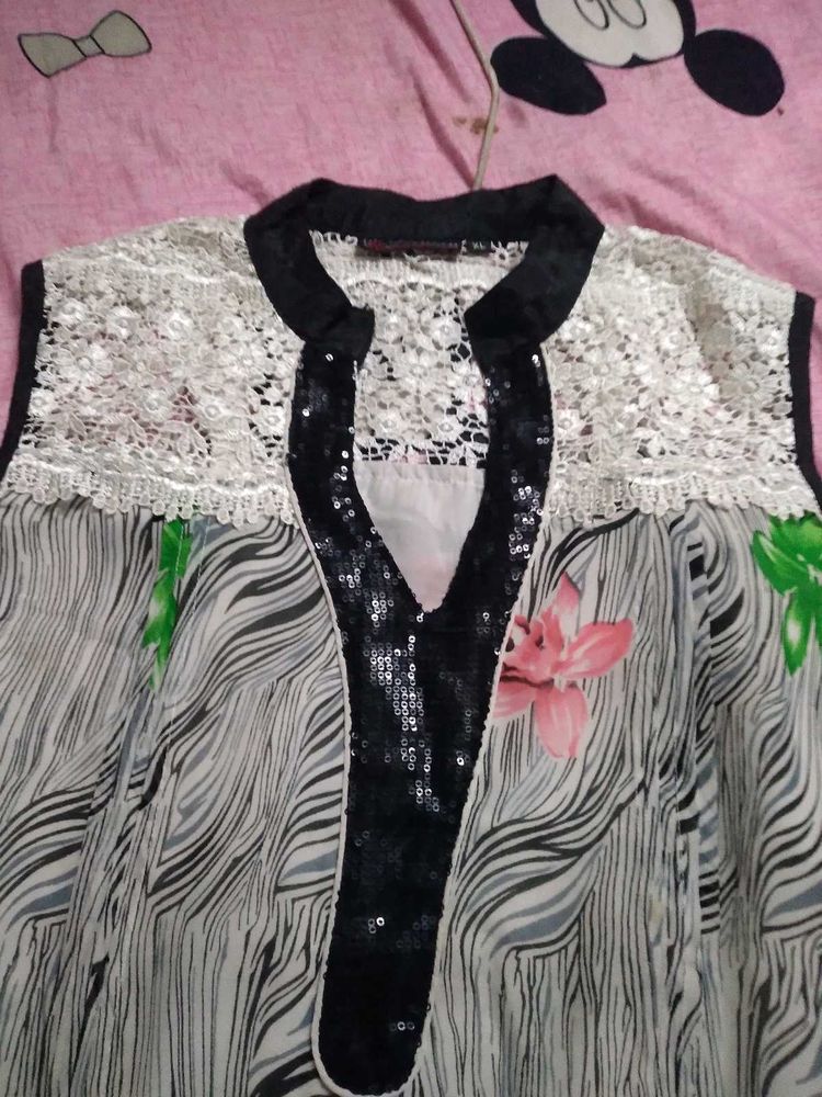 Floral Print Kurti
