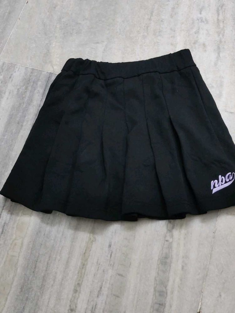 Black NBA Skirt