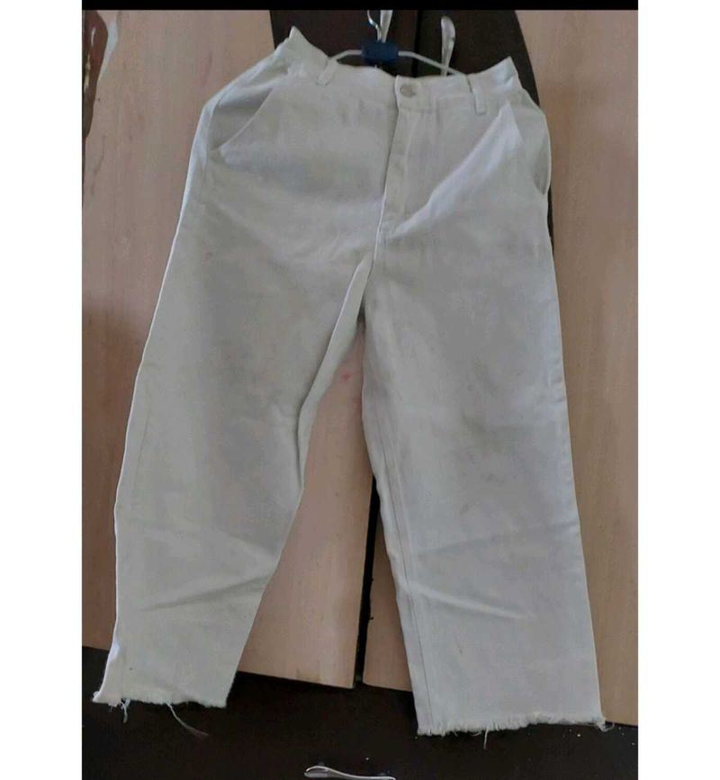 Denim Jean In White