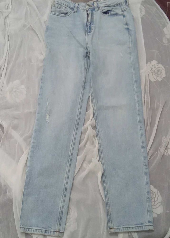 Light Wash Denim Jeans