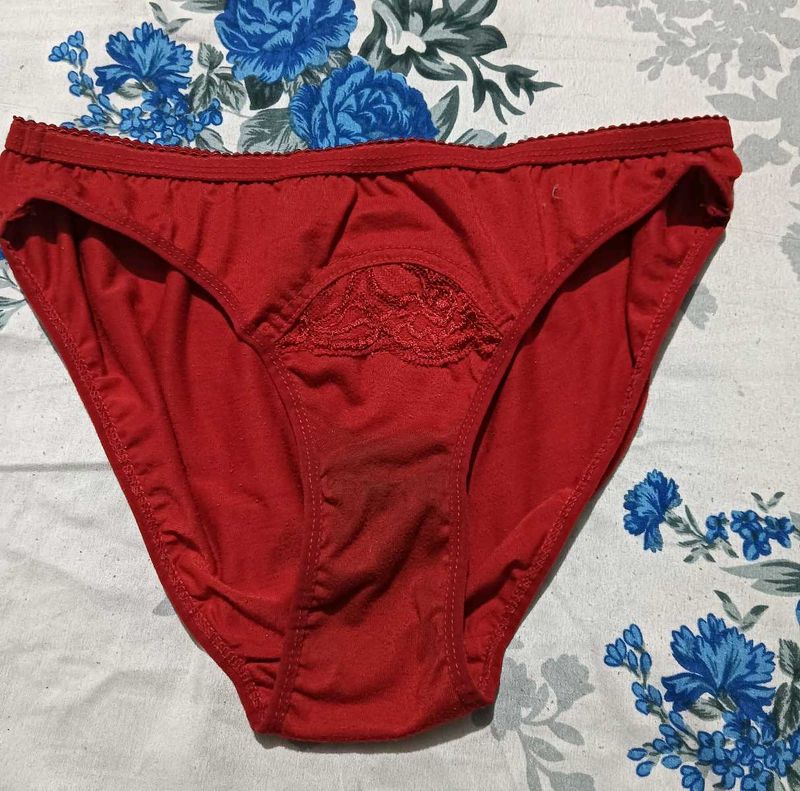 Red Lace Panties