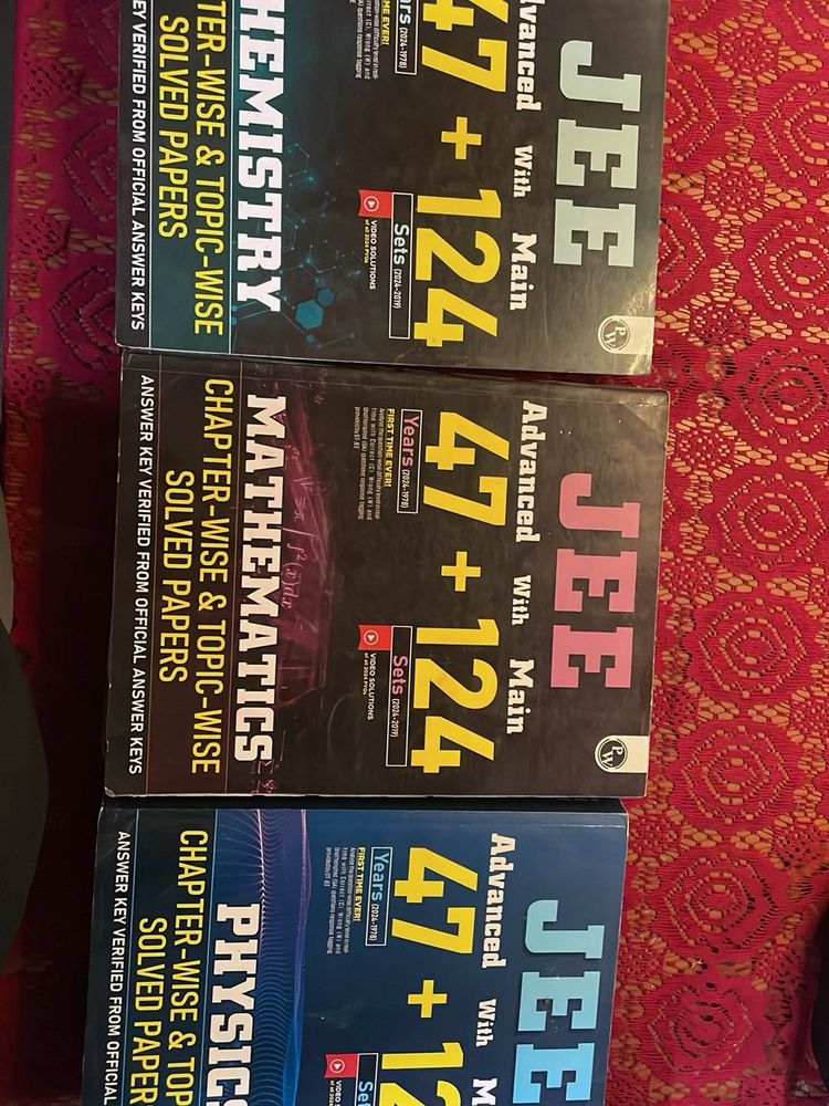 JEE Advanced PYQ Books (Set of 3) NEW EDITION