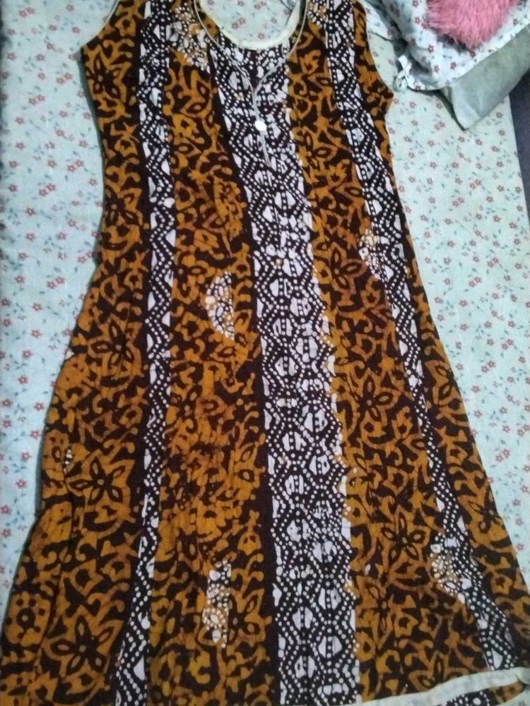 Ethnic Print Kurta