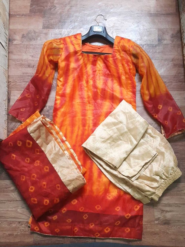 Tie N Dye Elegant Kurta Set 🤩
