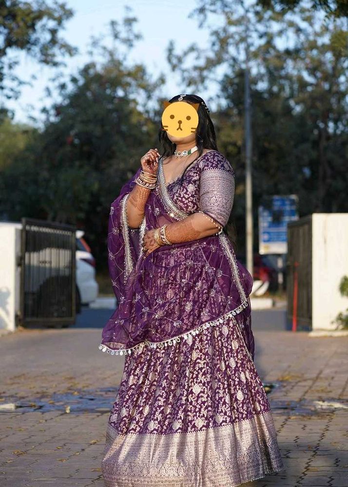 Purple Lehengha Choli