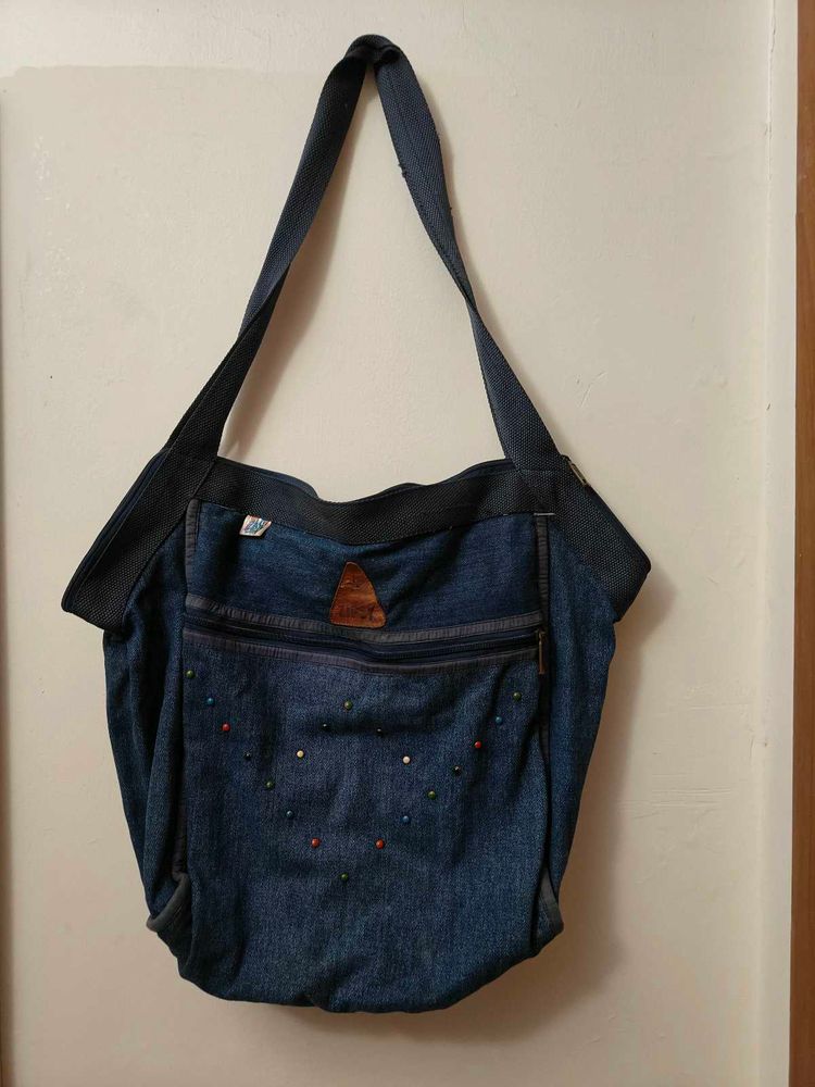 Denim Shoulder Bag