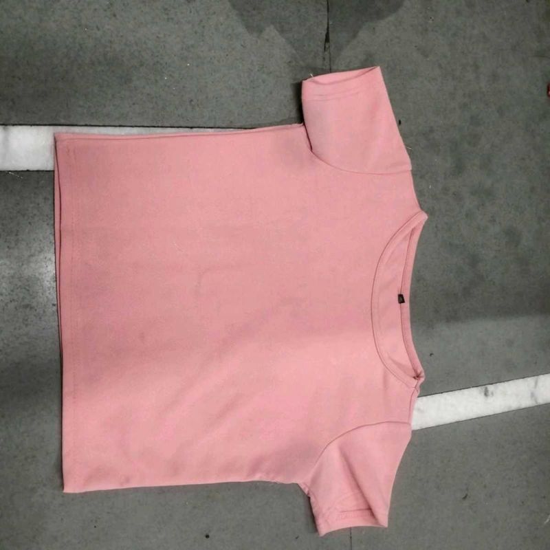 Peach Colour T-shirt