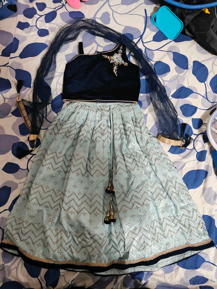 Party Wear Lehenga For Girls