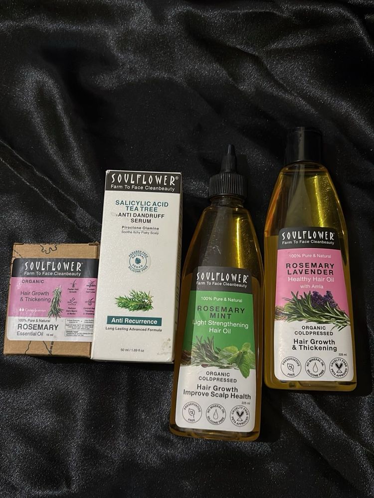 🌿 Soulflower – Complete Hair &amp; Scalp Care Range