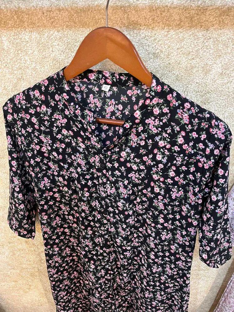 Floral daily wear kurta