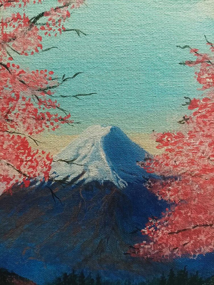 Mount Fuji Japan Original Artwork