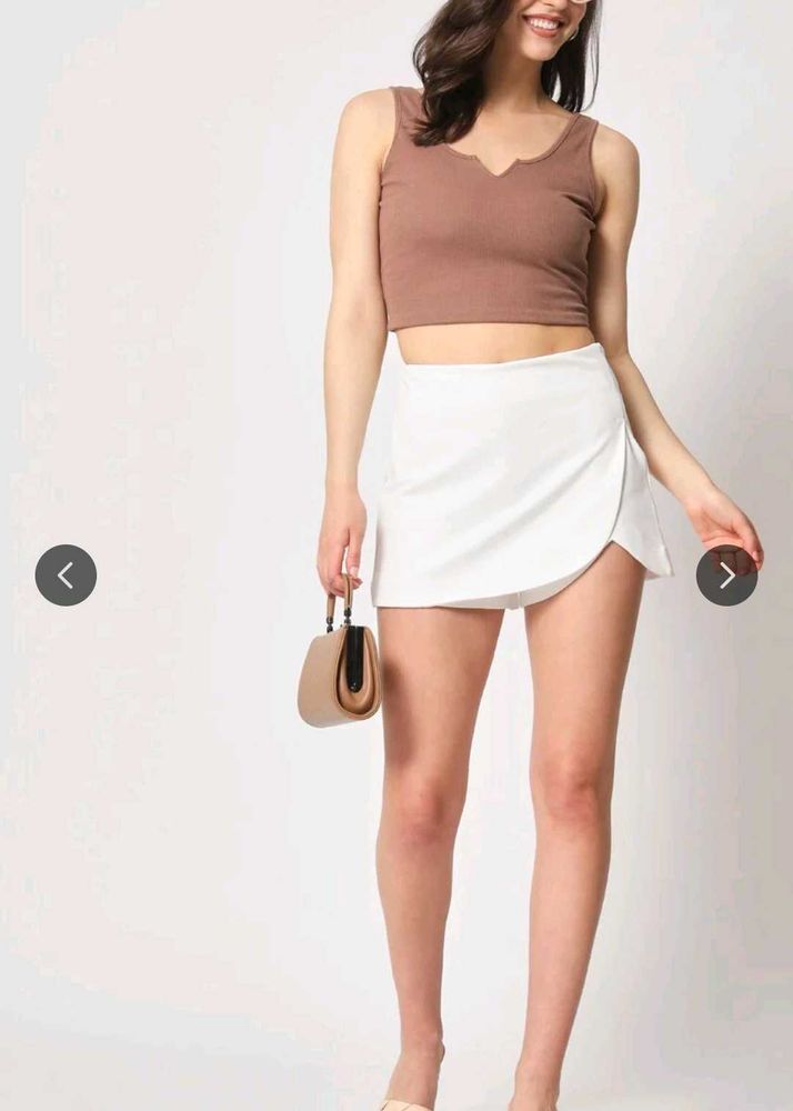 zastraa white skort