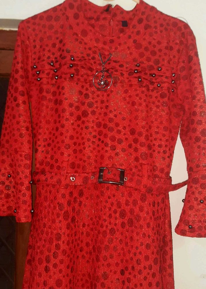 Red Polka Dot Dress