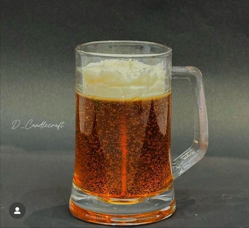 Beer Mug Candle