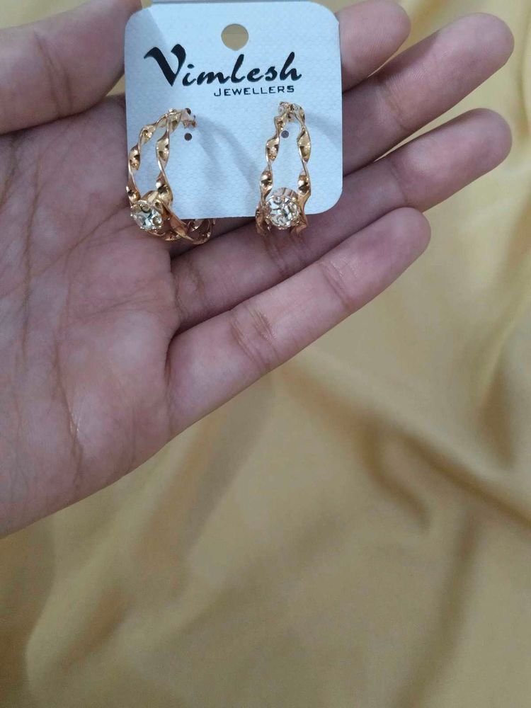 Vimlesh Jewelers Hoop Earrings