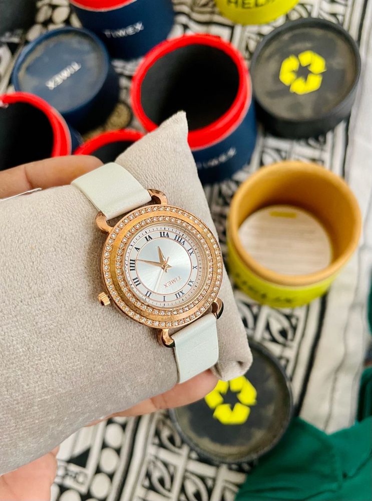 Timex Women's Silver-Tone Watch